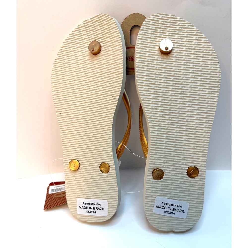 Women's Havaianas Flip flops US 7/8 Leopard Print - Picture 2 of 3